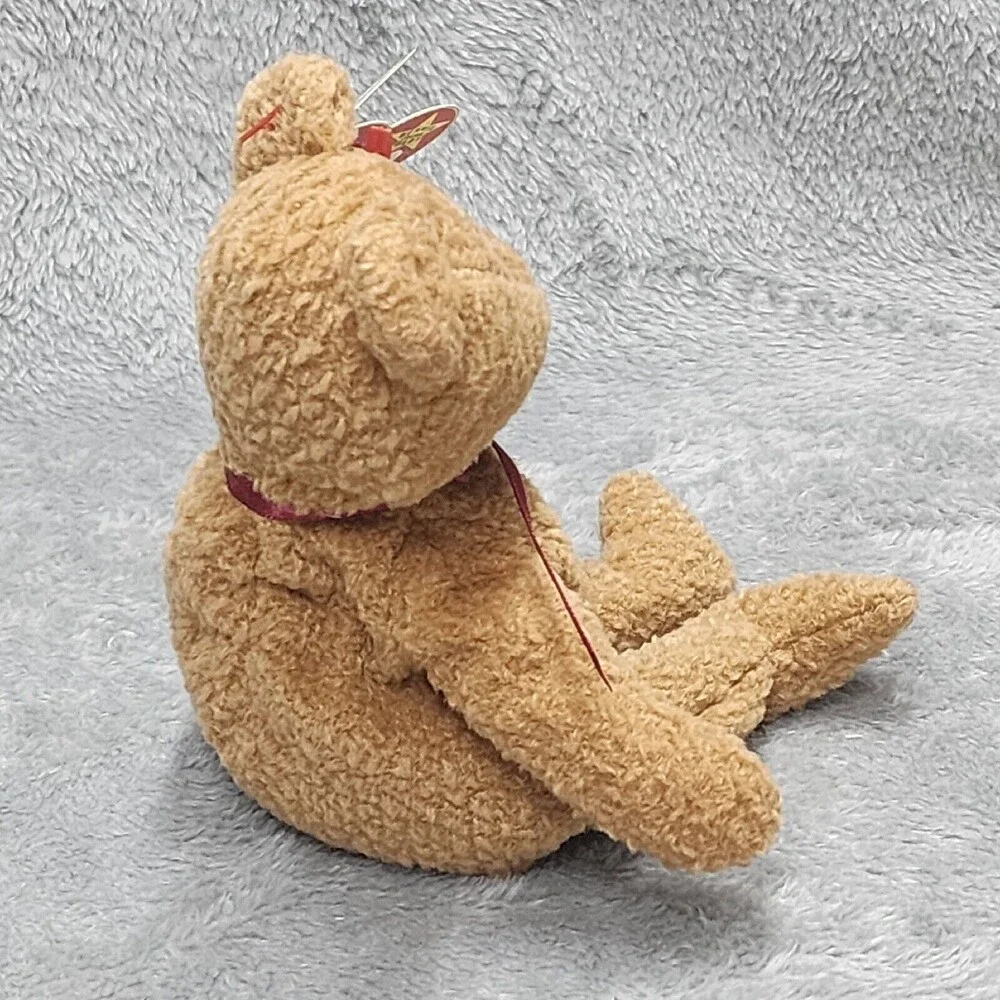 Beanie Babies Curly 1993 1996 RARE Baby Bear Toy Vtg